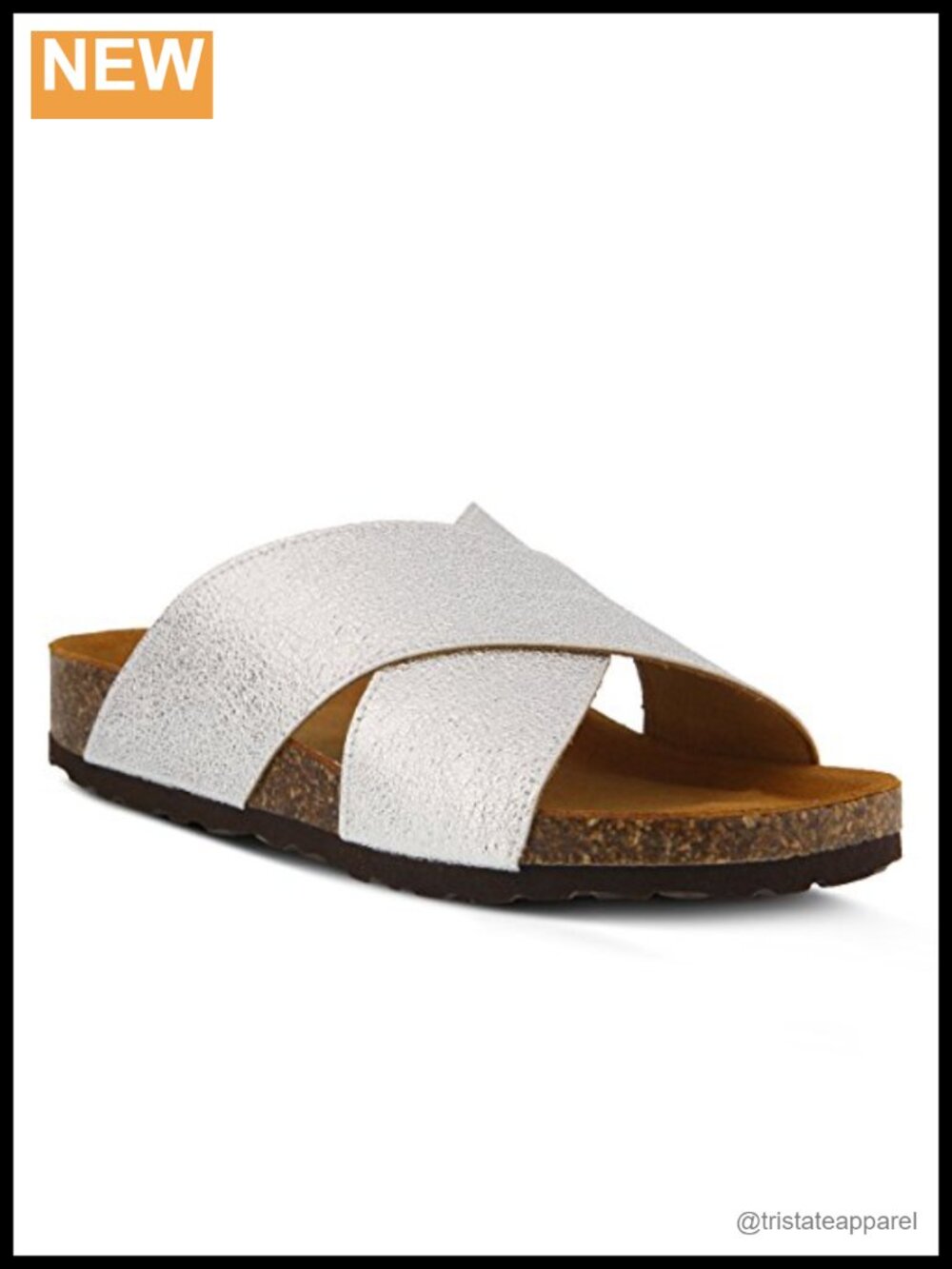 Spring Step Women's Jacintala Slide Sandal Wedge Platform EVA Leather Casual